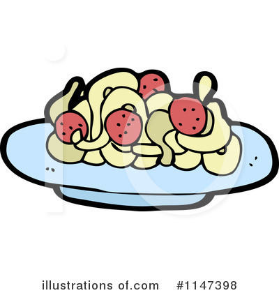 Spaghetti Clipart  1147398 By Lineartestpilot   Royalty Free  Rf