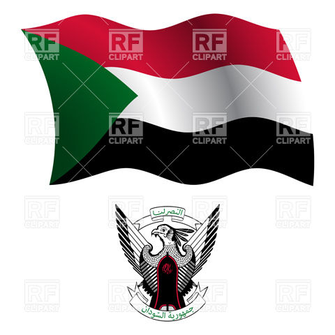 Sudan Flag And Coat Of Arms 20791 Signs Symbols Maps Download