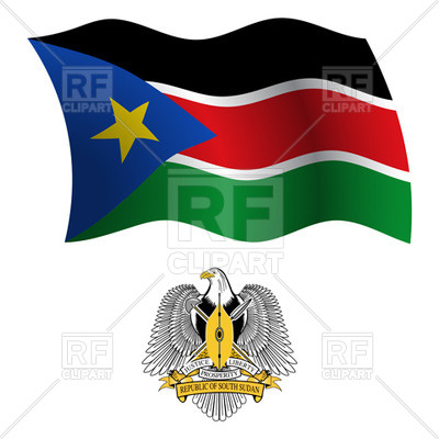 Sudan Flag And Coat Of Arms Download Royalty Free Vector Clipart
