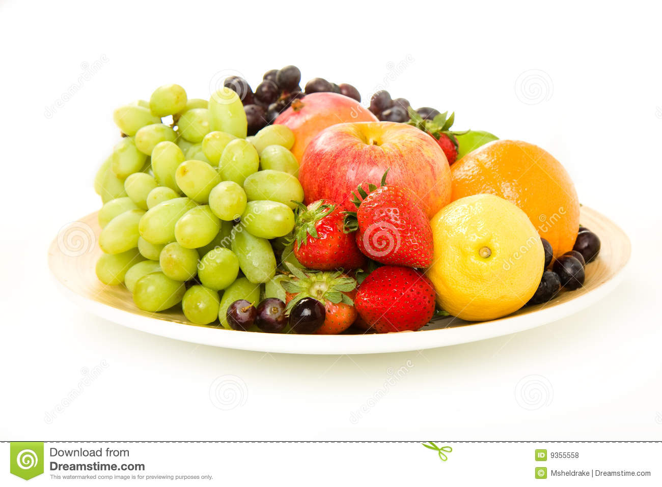 Vegetable Platter Clipart Decorative Fruit Platter