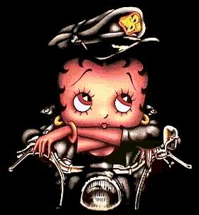 Biker Betty Boop