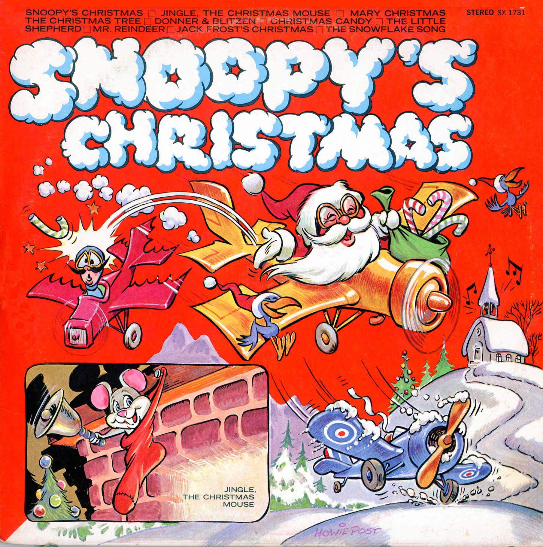 Caroleers  Snoopy S Christmas Tinkerbell Records  Sx1731    Christmas