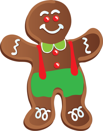 Christmas Cookie Border Clip Art   Clipart Panda   Free Clipart Images