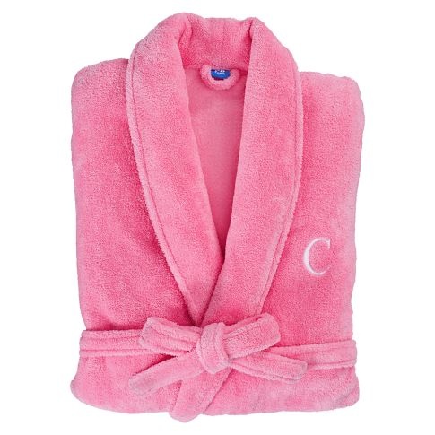 Pb Teen Girls  Classic Robe   Pink   P J S Robes   Slippers   Pinter