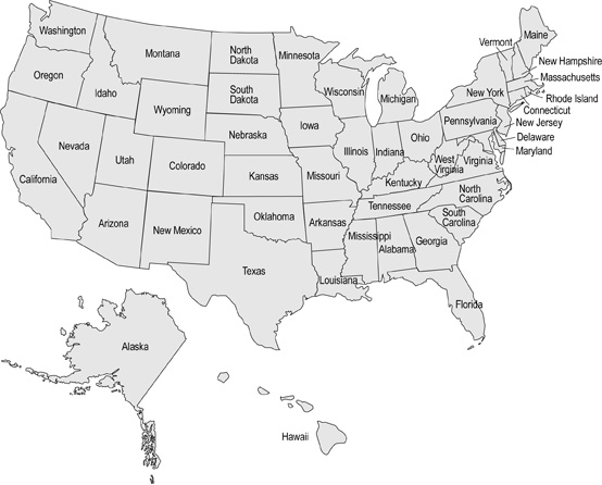 United States Map Of Du Ha Retailers