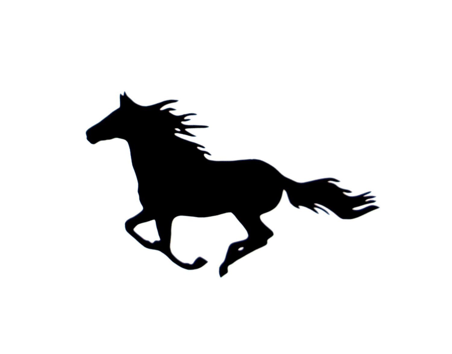 Western Pleasure Horse Silhouette Clipart   Free Clip Art Images