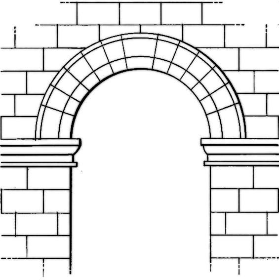 Arch Bw   Http   Www Wpclipart Com Buildings Architecture Arch Arch Bw    
