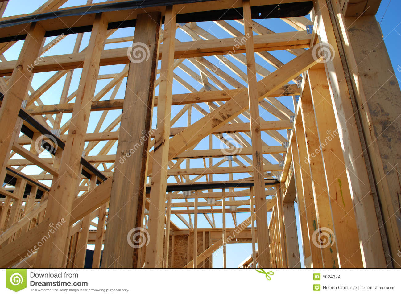 Building Construction Inside Stock Images   Image  5024374