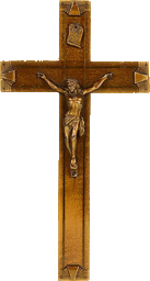 Crucifix Is A Transparent Gif File With Golden Inner Glow 