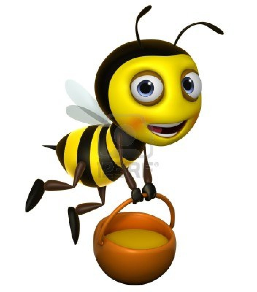 Cute Honey Bee Clipart   Clipart Panda   Free Clipart Images