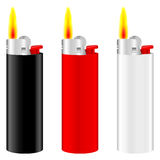 Lighter Fire Royalty Free Stock Images