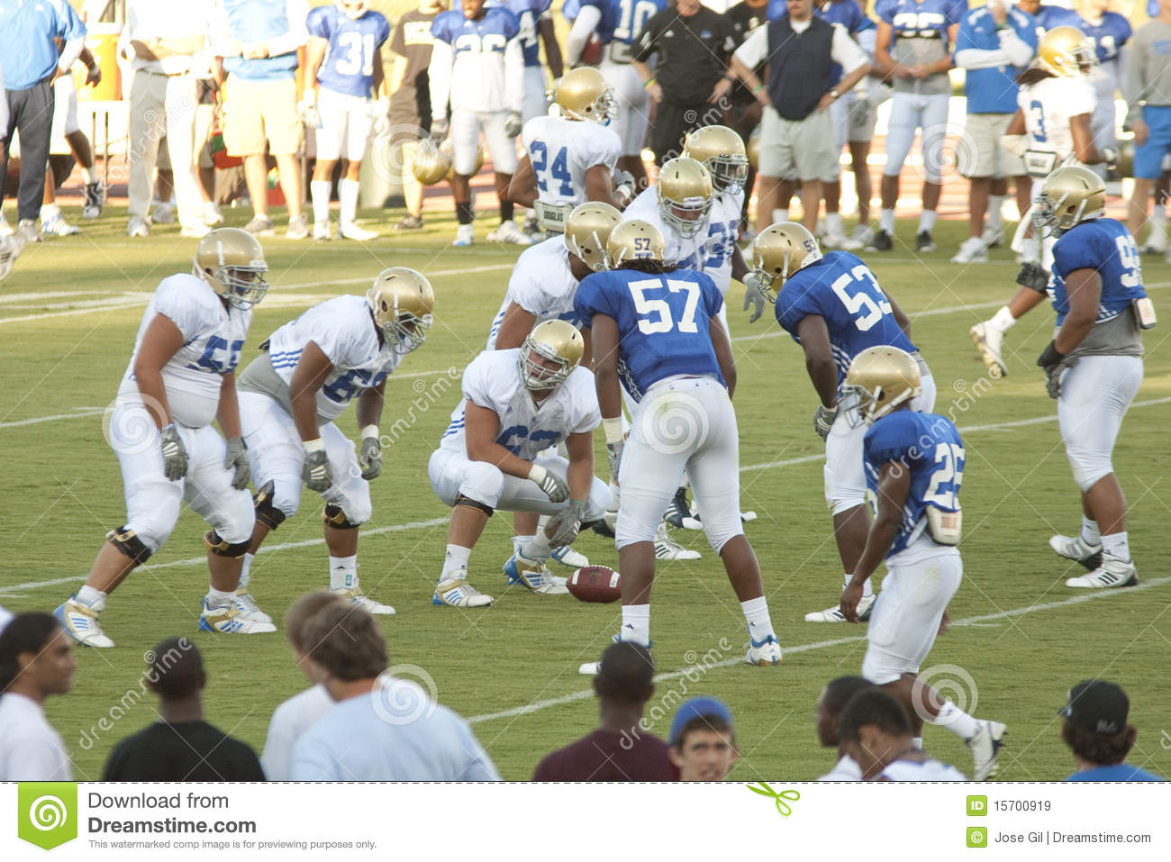 Los Angeles   August 21  Ucla Bruins Scrimmage Against Each Other On    