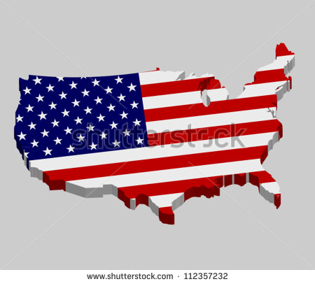 Usa Flag Clip Art Free  7