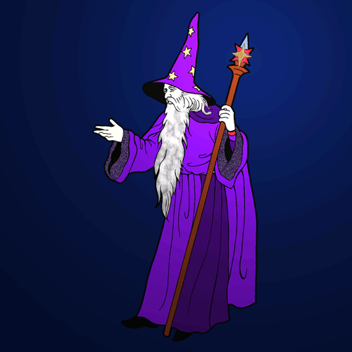 Back To Wizard Clipart