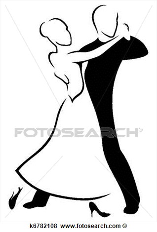 Clip Art   Couple Dancing A Waltz   Fotosearch   Search Clipart    