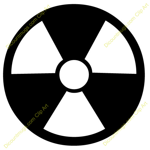 Clipart 12006 Radioactive Hazard Symbol   Radioactive Hazard Symbol