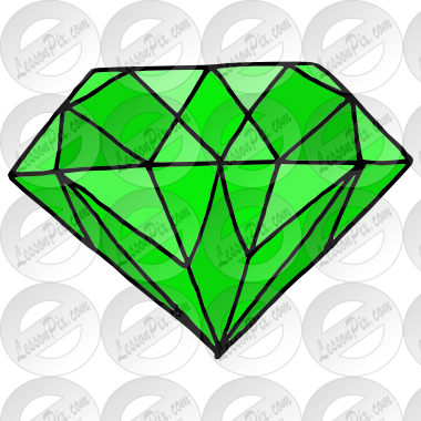 Emerald Picture For Classroom   Therapy Use   Great Emerald Clipart