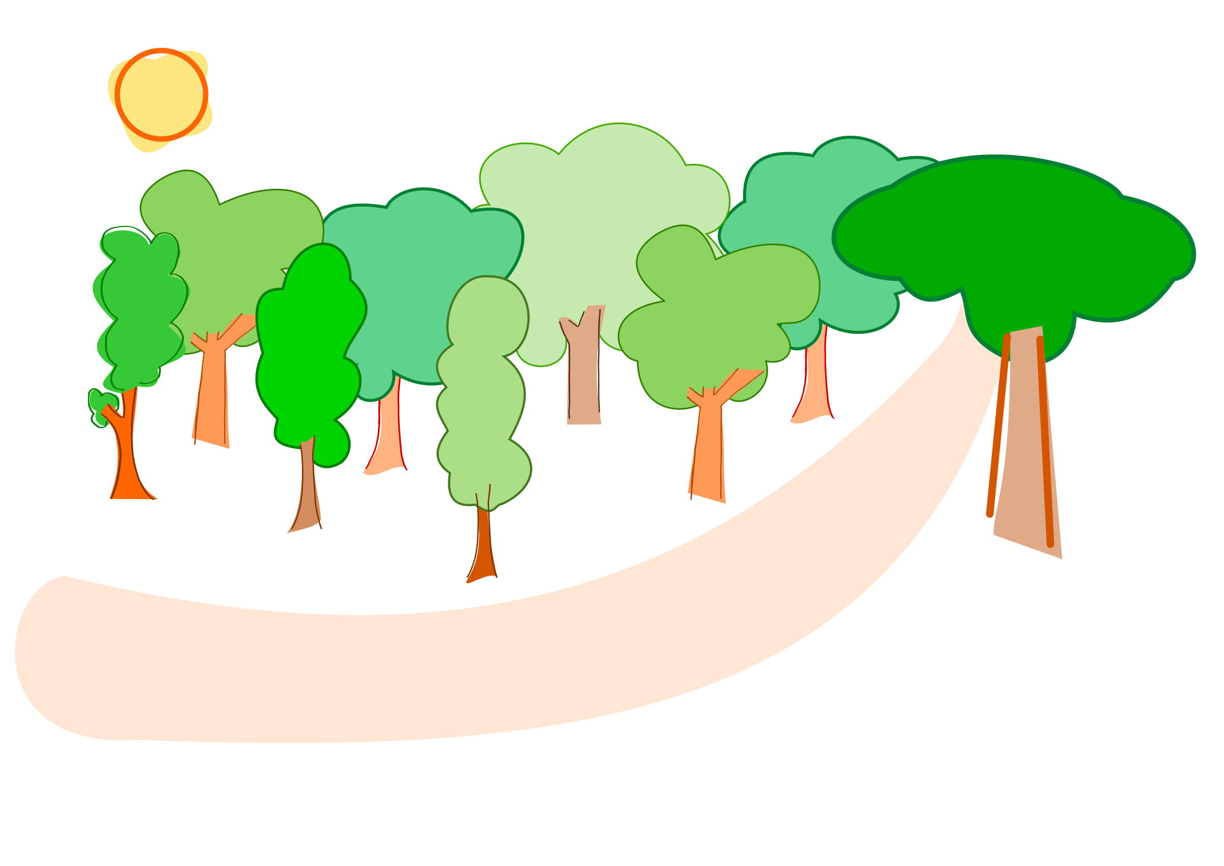 Forest Habitat Clipart Clipart   Forest