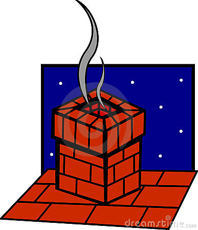 House With Chimney Clipart Chimney Roof House Vector