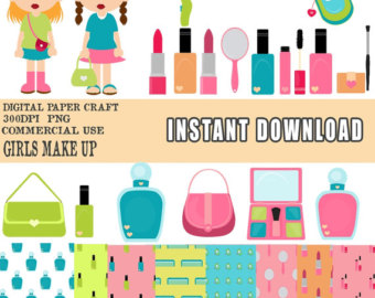 Popular Items For Make Up Clipart On Etsy