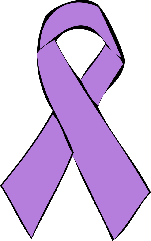 Purple Cancer Ribbon Clip Art   Clipart Best
