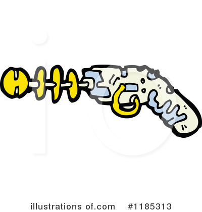 Ray Gun Clipart  1185313 By Lineartestpilot   Royalty Free  Rf  Stock