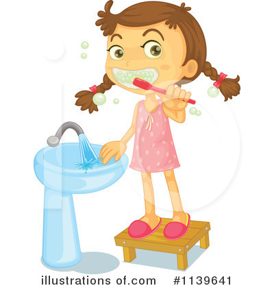 Royalty Free  Rf  Oral Hygiene Clipart Illustration By Colematt