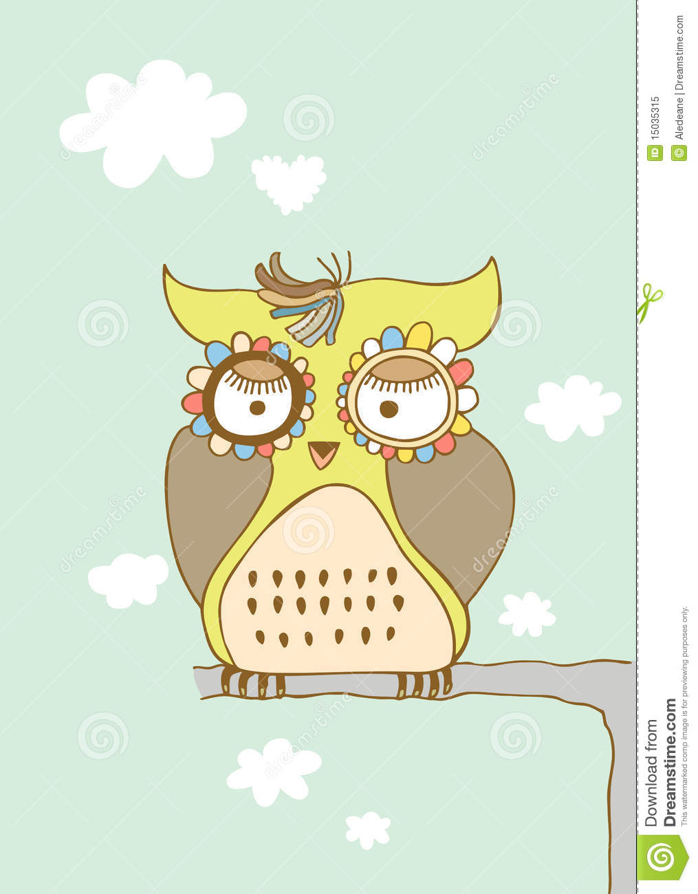 Sad Owl Clipart Cute Sad Owl