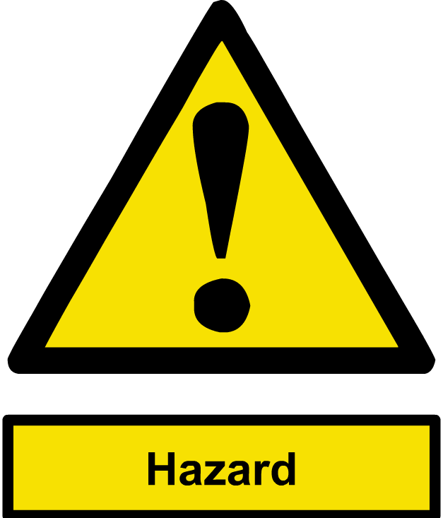 Signs Hazard   Clipart Best