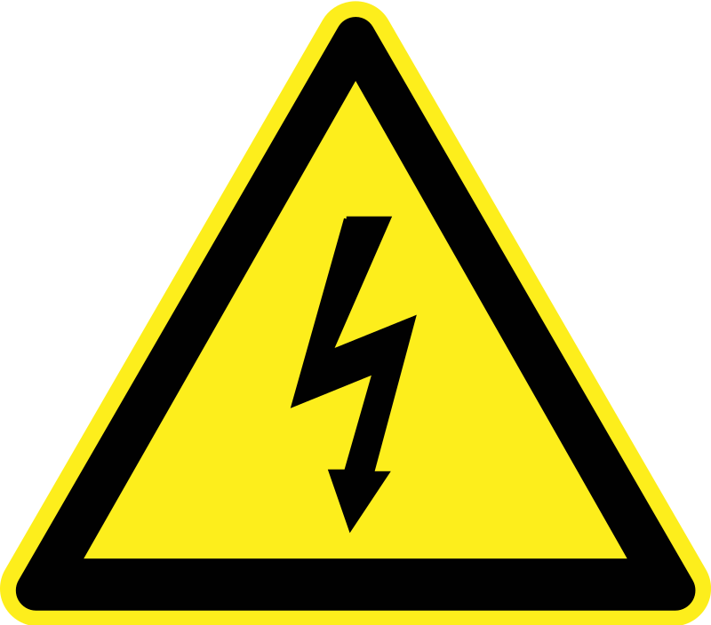 Signs Hazard Warning   Electricity By H0us3s   A Triangular Yellow