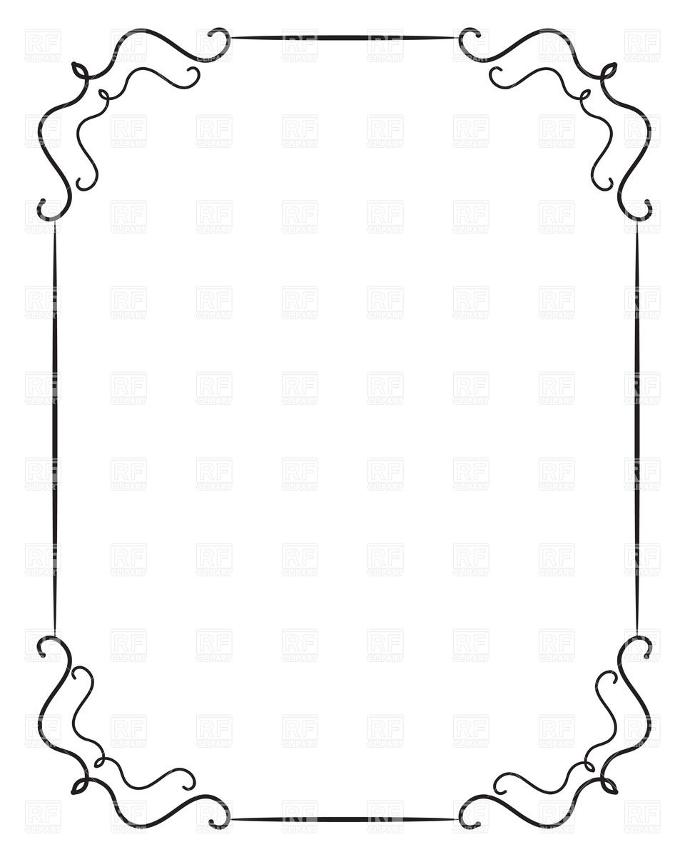 Simple Frame Clipart   Clipart Panda   Free Clipart Images