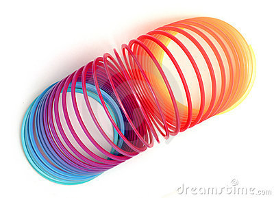 Slinky Toy Spring Royalty Free Stock Photo   Image  18034715