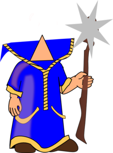 Wizard Clipart Headless Blue Wizard Md Png