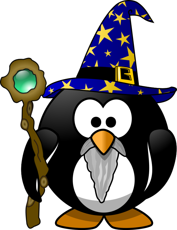 Wizard Penguin By Moini   This Little Penguin Can Work Magic