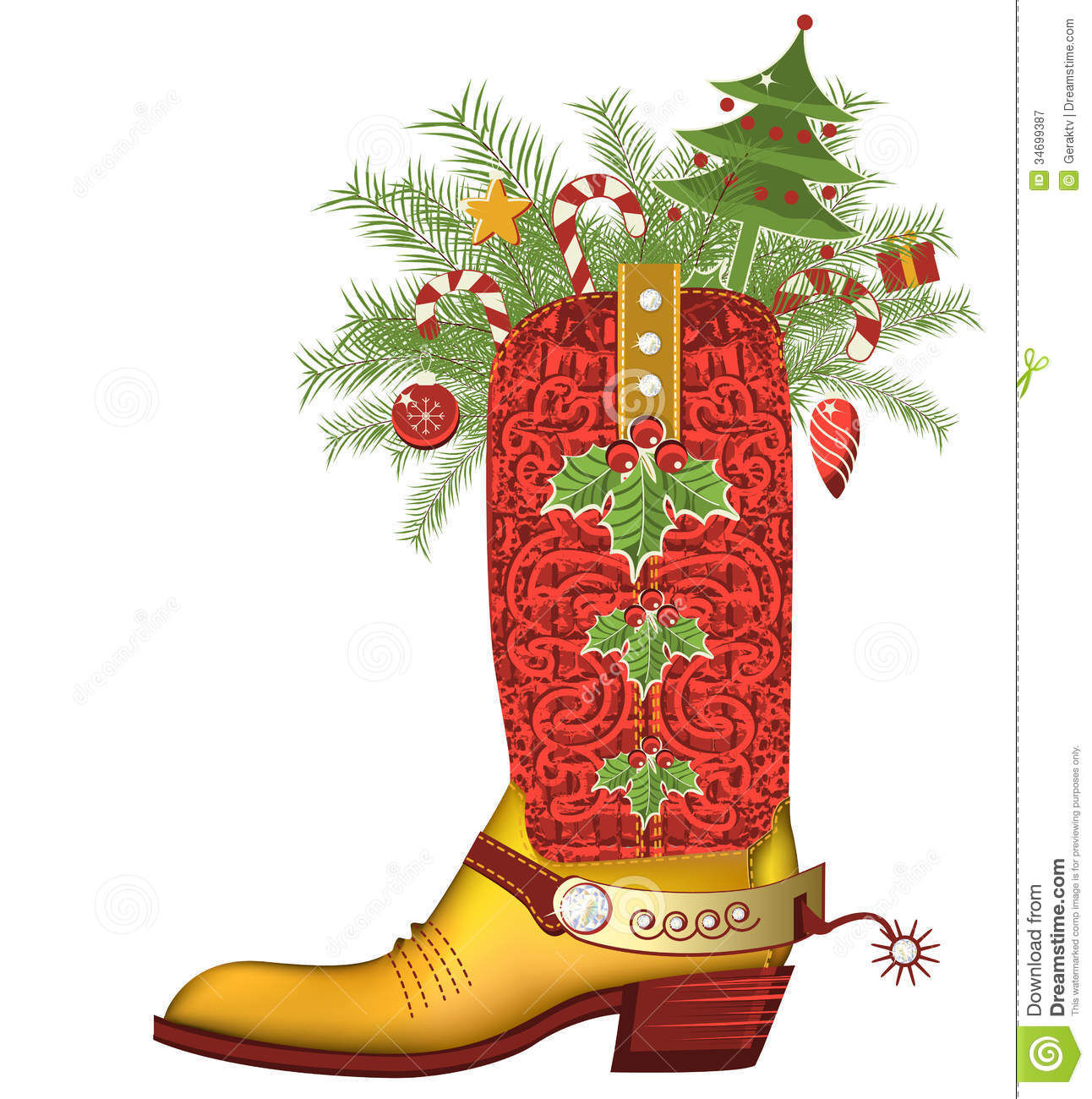 Back   Gallery For   Western Christmas Clip Art
