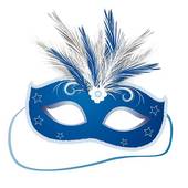 Blue Masquerade Masks Clip Art Carnival Mask   Clipart