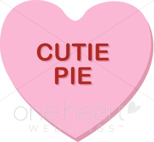 Cutie Pie Heart Clipart   Valentine S Clipart