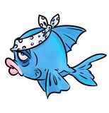 Fish Sick Cartoon Royalty Free Stock Photography   Image  37762487
