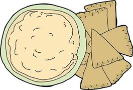Flatbread Clipart And Illustrations