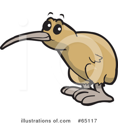Kiwi Bird Clipart  65117 By Dennis Holmes Designs   Royalty Free  Rf