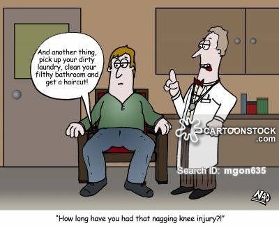 Knee Injury Cartoons Knee Injury Cartoon Funny Knee Injury Picture