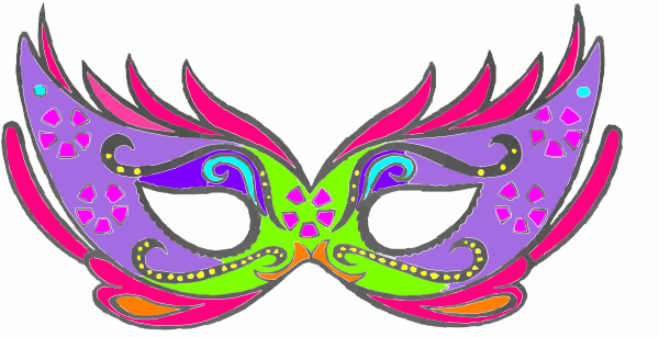 Masquerade Clip Art 300x153 Png Pictures To Pin On Pinterest