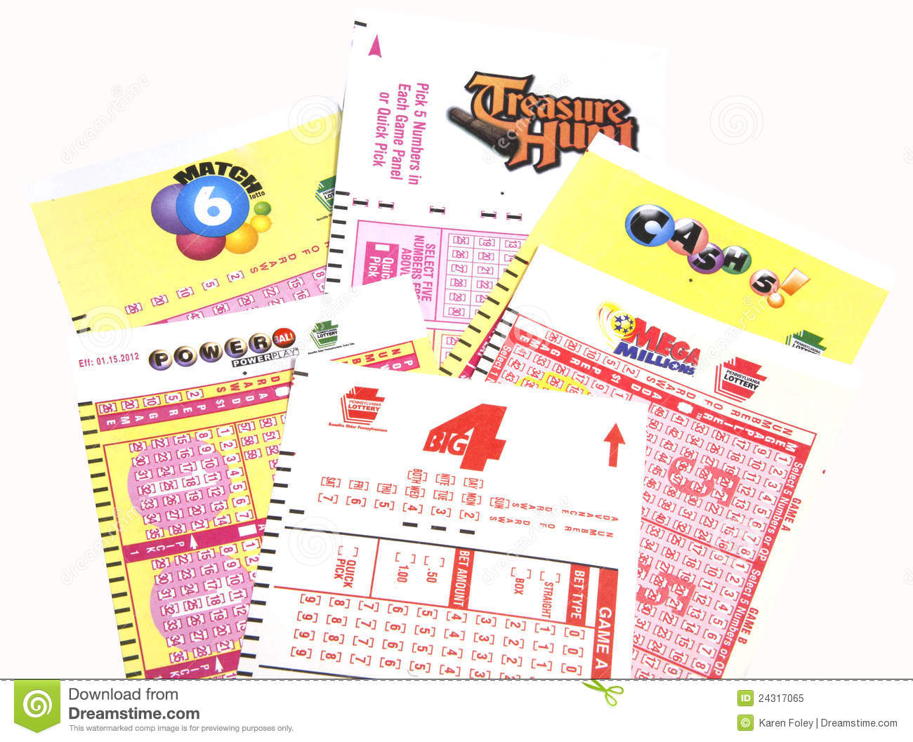 Pa Lottery Tickets Editorial Image   Image  24317065