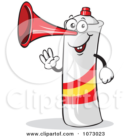 Royalty Free  Rf  Blowing Horn Clipart Illustrations Vector Graphics