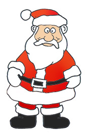 Santa Claus Clipart Funny Santa Jpg