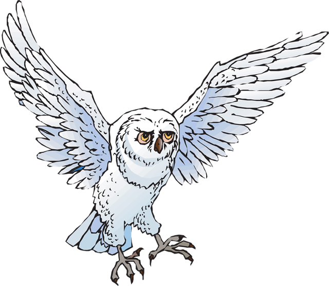 Snowy Owl Clip Art Images Snowy Owl Stock Photos   Clipart Snowy Owl