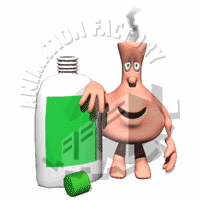 Stomach Relieved Animated Clipart