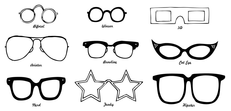 15 Glasses Vector Free Cliparts That You Can Download To You Computer