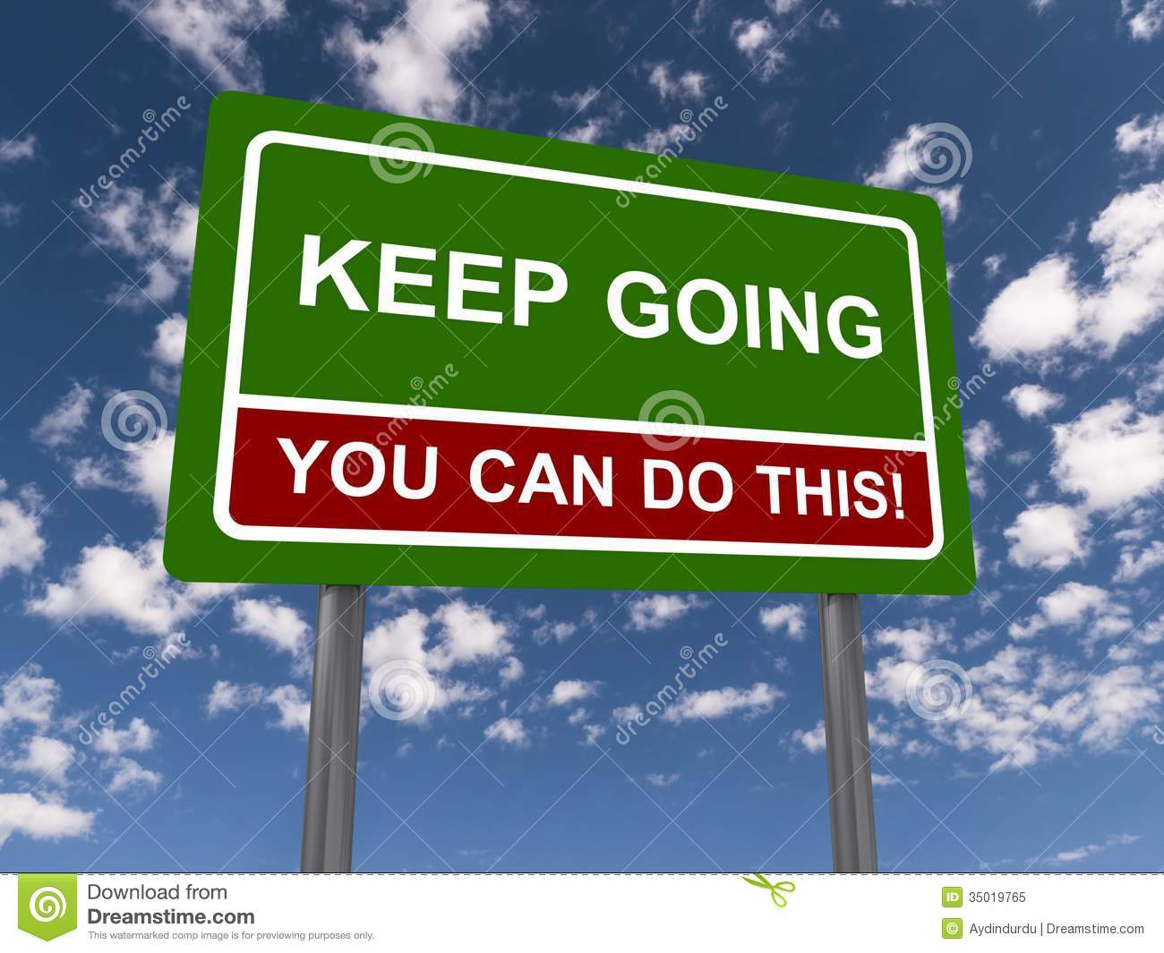 Keep Going You Can Do This Royalty Free Stock Photo   Image  35019765