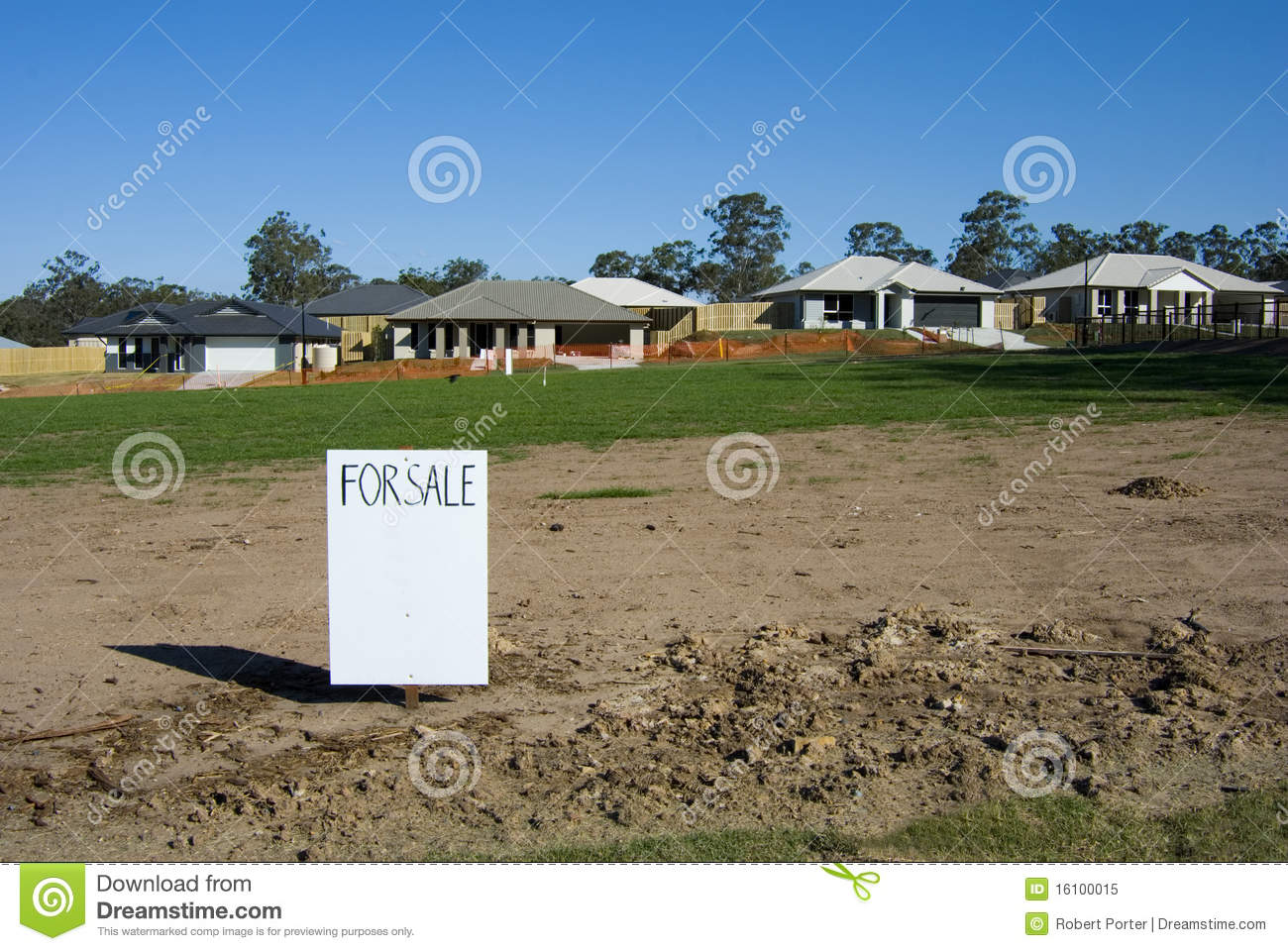 Land For Sale Royalty Free Stock Photo   Image  16100015